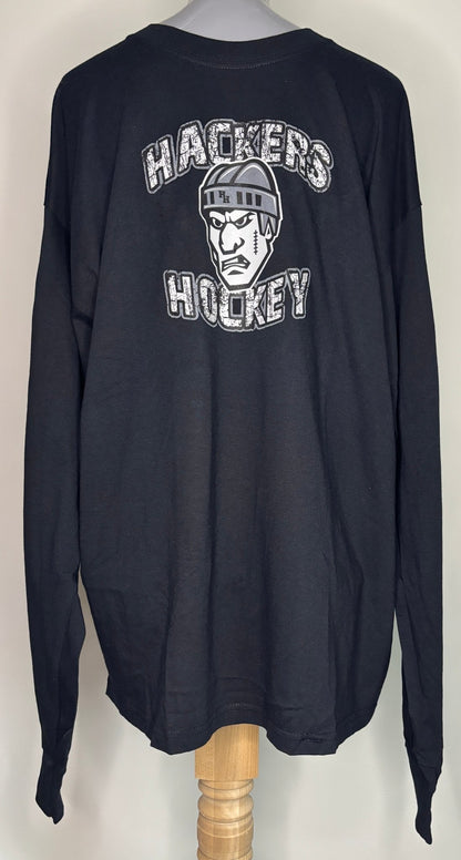 Hackers Hockey Long Sleeve T shirt