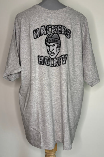 Hackers Hockey I Dangled Your Mama Short Sleeve T shirt Adult XL