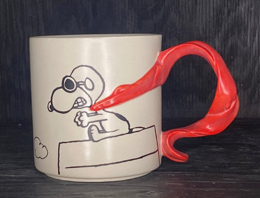 Hallmark Peanuts Snoopy Flying Ace With Scarf Handle Mug - HLJ at HomeHallmark Peanuts Snoopy Flying Ace With Scarf Handle MugGraphic MugPeanuts