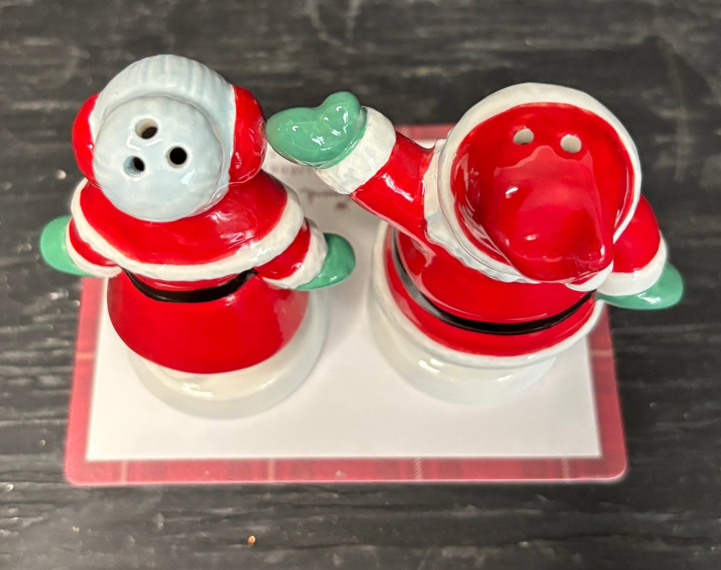 Hallmark Santa Claus Salt and Pepper Shakers