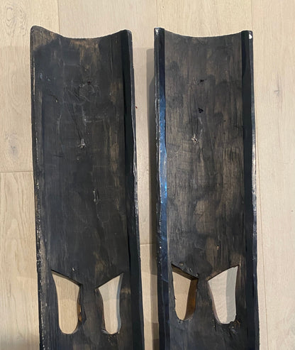 Hand Carved Wood Tiki Masks with Pineapple Theme