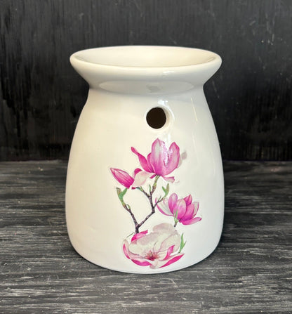 Hand Painted Floral Tea Light
