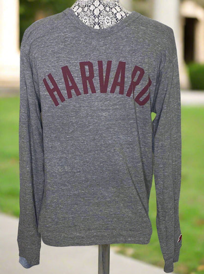 Harvard University Grey Long Sleeve Shirt