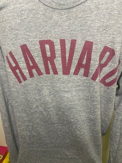 Harvard University Grey Long Sleeve Shirt