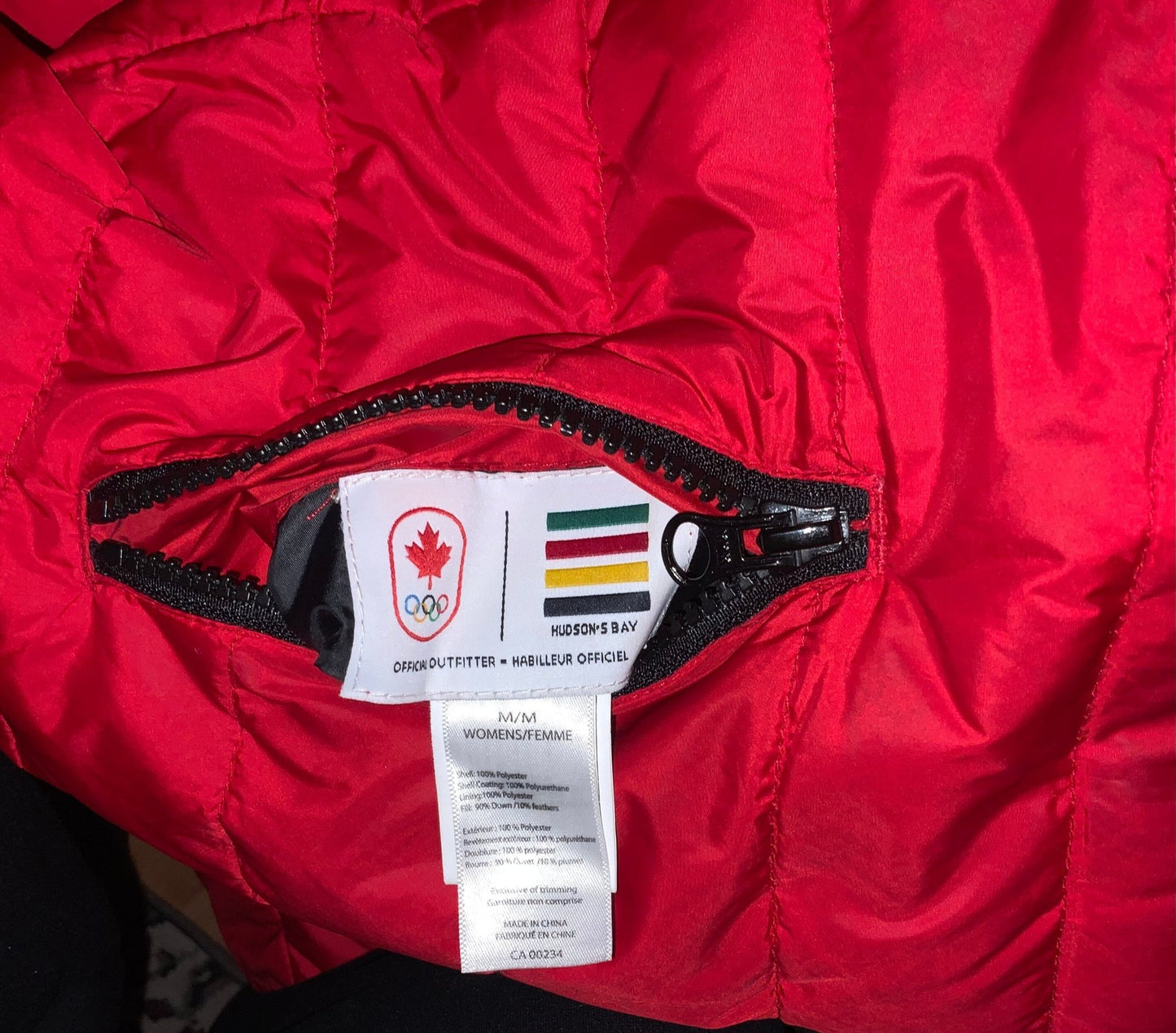 HBC 2014 Canada Olympic Team Women’s Puffer Jacket Med - HLJ at HomeHBC 2014 Canada Olympic Team Women’s Puffer Jacket MedPuffer JacketHudson's Bay Company