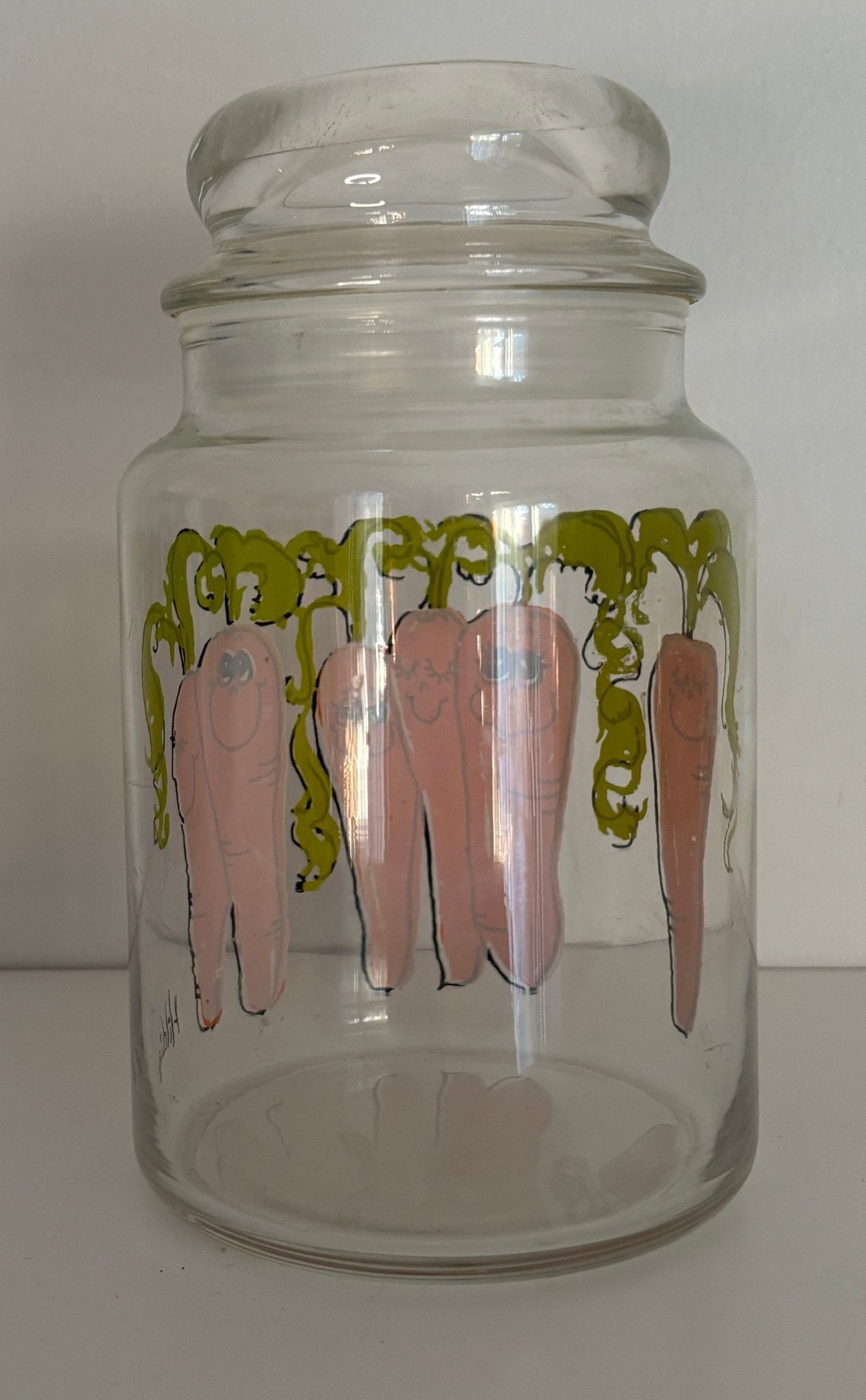 Hildi Anthropomorphic Glass Carrot Jars - HLJ at HomeHildi Anthropomorphic Glass Carrot JarsGlass JarHildi Anthropomorphic