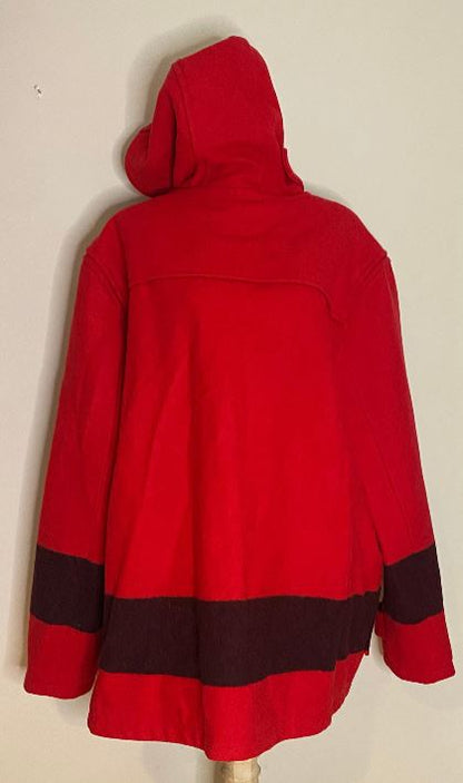 Hudson's Bay Olympics Men’s Red Wool Duffle Coat