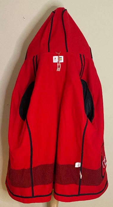Hudson's Bay Olympics Men’s Red Wool Duffle Coat