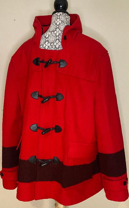 Hudson's Bay Olympics Red Duffle Coat