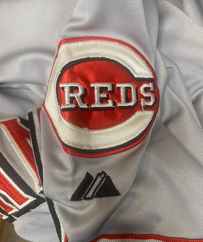 Joey Votto Cincinnati Reds Full Button Majestic Jersey 54 XXL