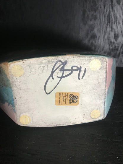 John Bergen Signed Vase