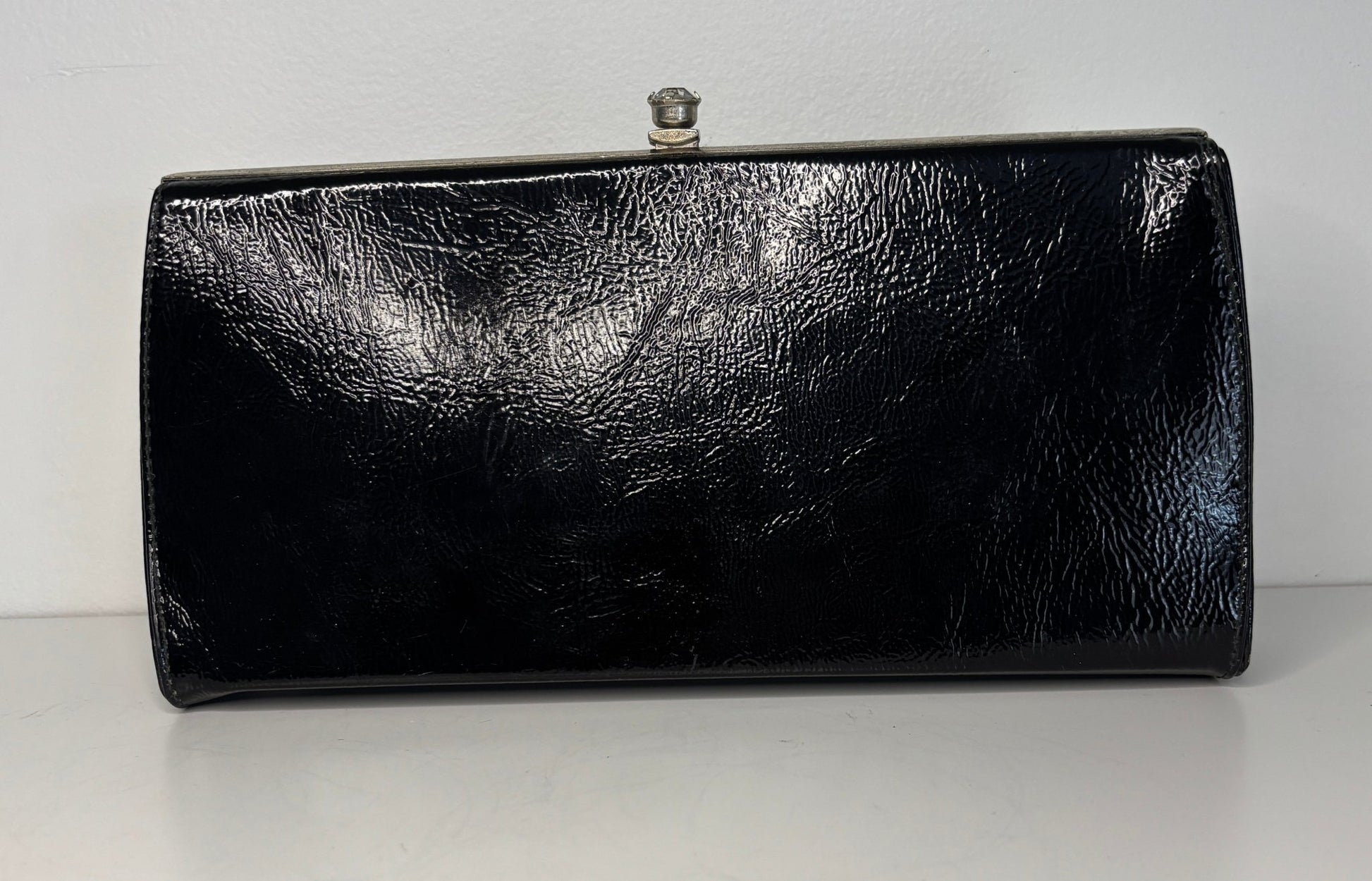 John Hort Black Patent Leather Clutch Purse - HLJ at HomeJohn Hort Black Patent Leather Clutch PurseClutchJohn Hort