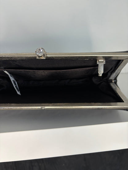 John Hort Black Patent Leather Clutch Purse