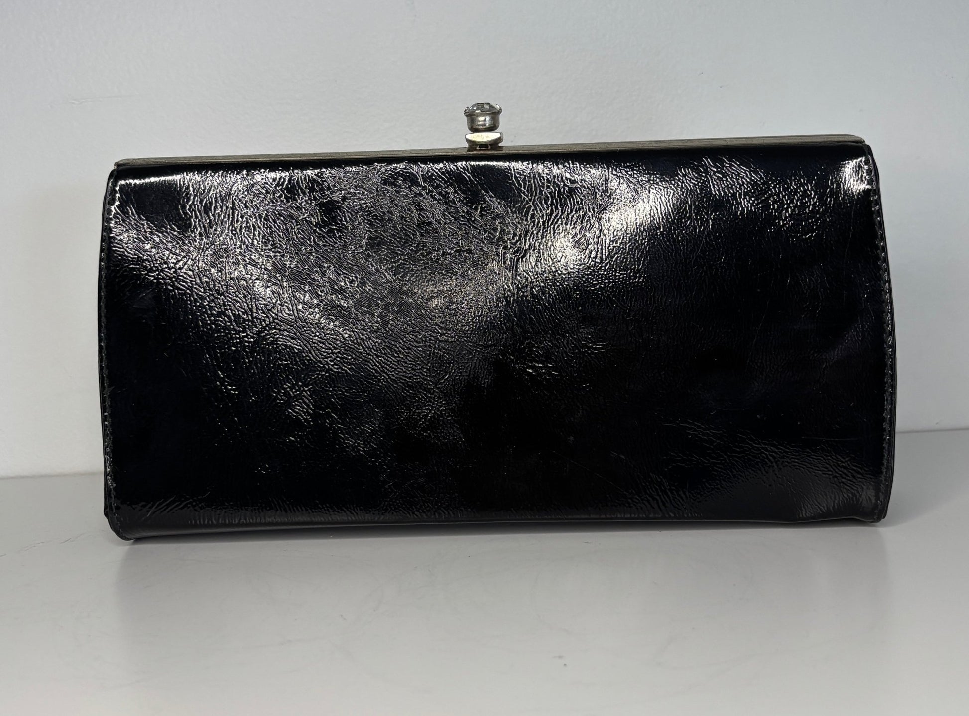 John Hort Black Patent Leather Clutch Purse - HLJ at HomeJohn Hort Black Patent Leather Clutch PurseClutchJohn Hort