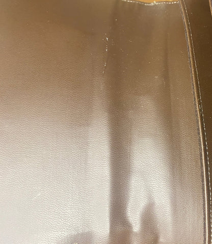 John Hort Brown Suede Purse