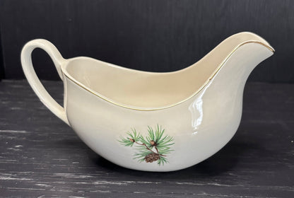 Pine Cone Gravy Boat