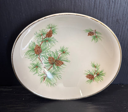 Johnson Brothers Pine Cone Oval Ramekin Bowl