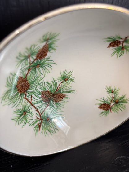 Pine Cone Ramekin Bowl