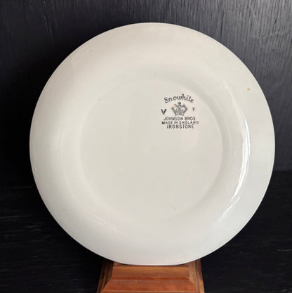 Johnson Brothers Snowhite Plate