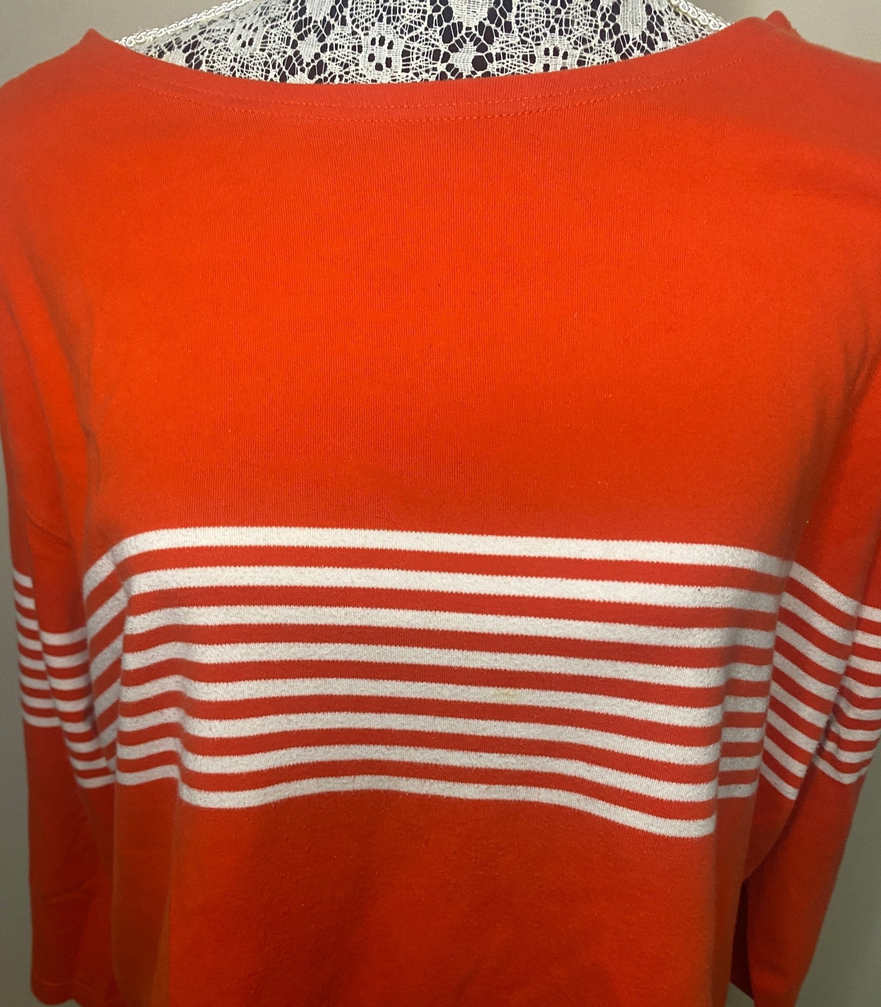 Jones New York Sport Orange Long Sleeve