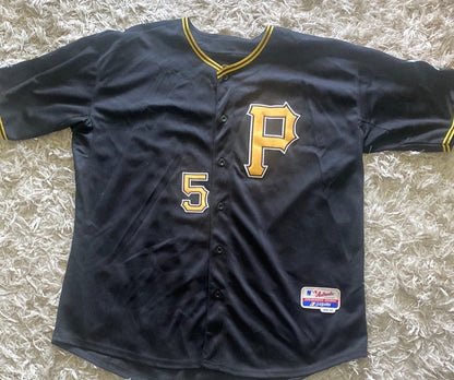 Josh Harrison Pittsburgh Pirates Full Button Majestic Jersey 56