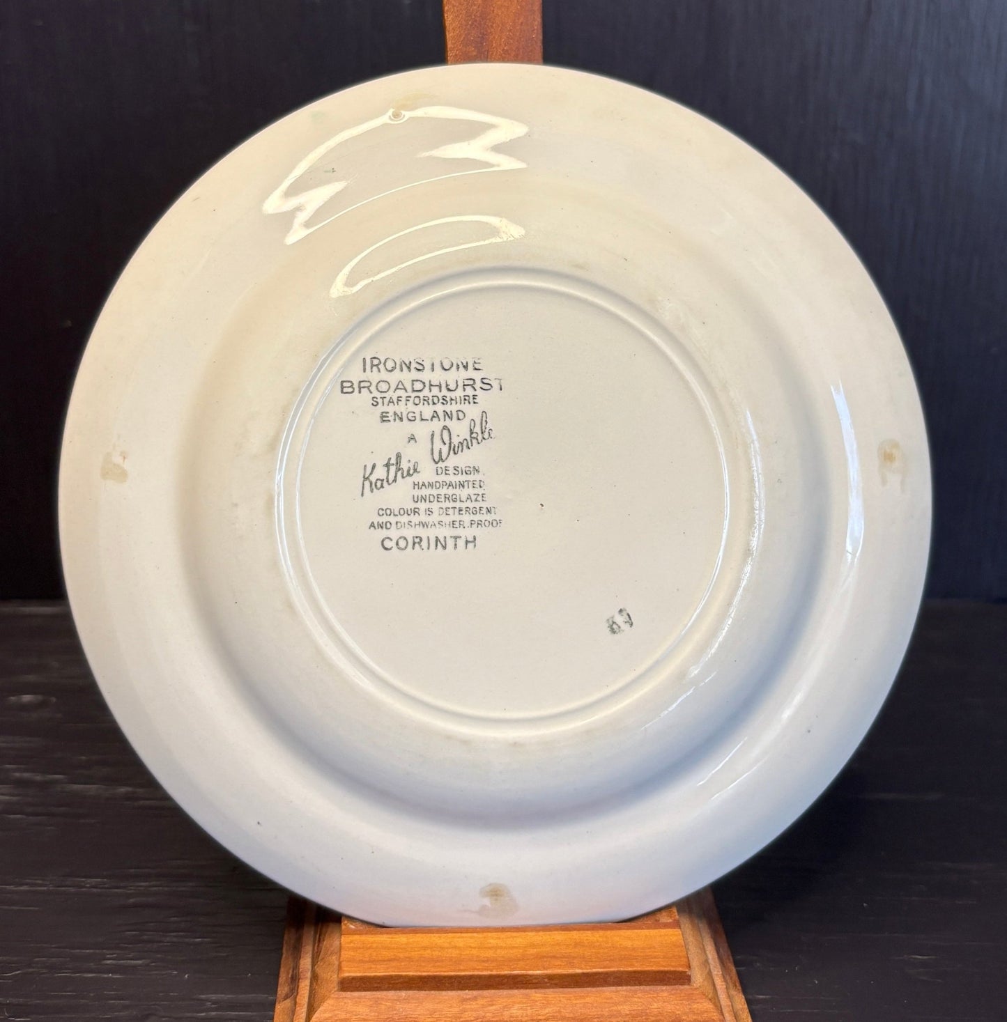 Kathie Winkle Corinth Plate