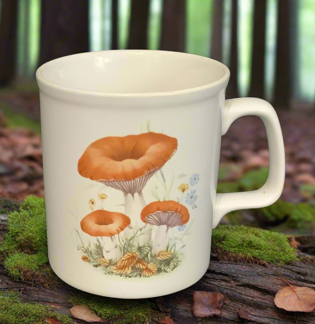 Kiln Craft Vintage Mushroom Coffee Mug - HLJ at HomeKiln Craft Vintage Mushroom Coffee MugMugKiln Craft