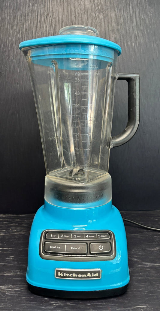 KitchenAid 5-Speed Crystal Blue Blender