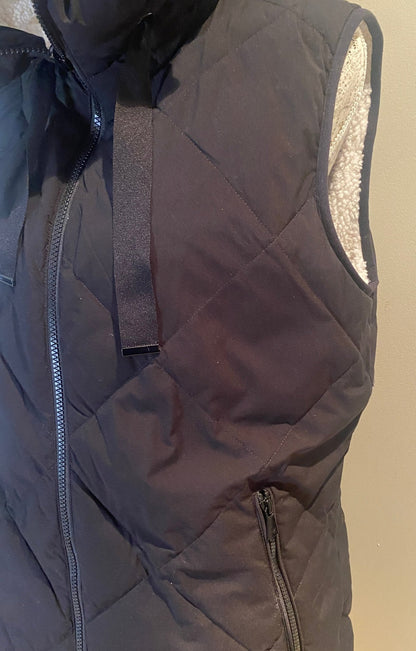 Koolaburra by UGG Reversible Sherpa Long Vest Large