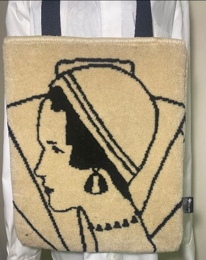 Korhani The Brunettes Tapestry Tote Bag