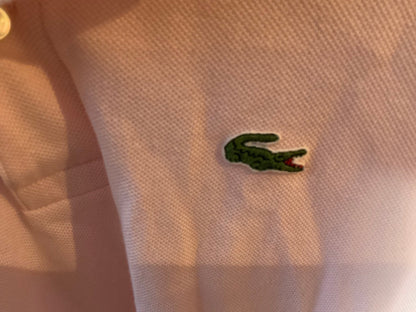 Lacoste Men's Pink Polo Shirt