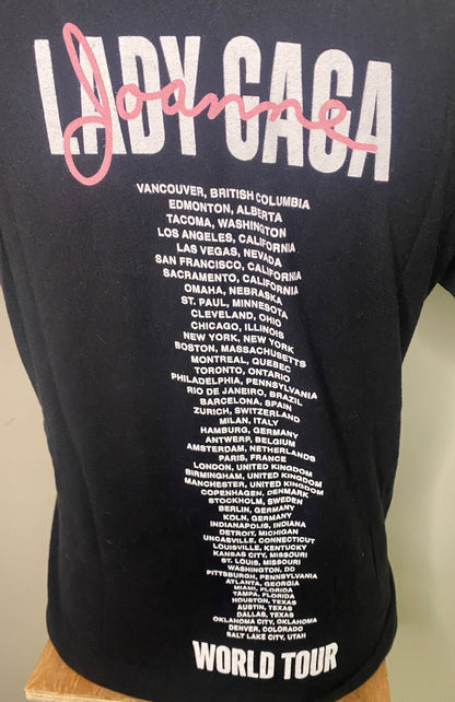 Lady Gaga Joanne World Tour Tee Shirt