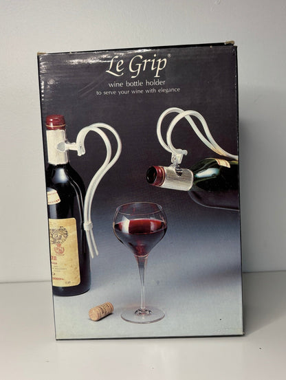 Le Grip Brass Wine Bottle Holder