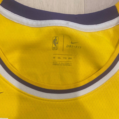 Lebron James Los Angeles Lakers Nike Swingman Dri Fit Jersey 56