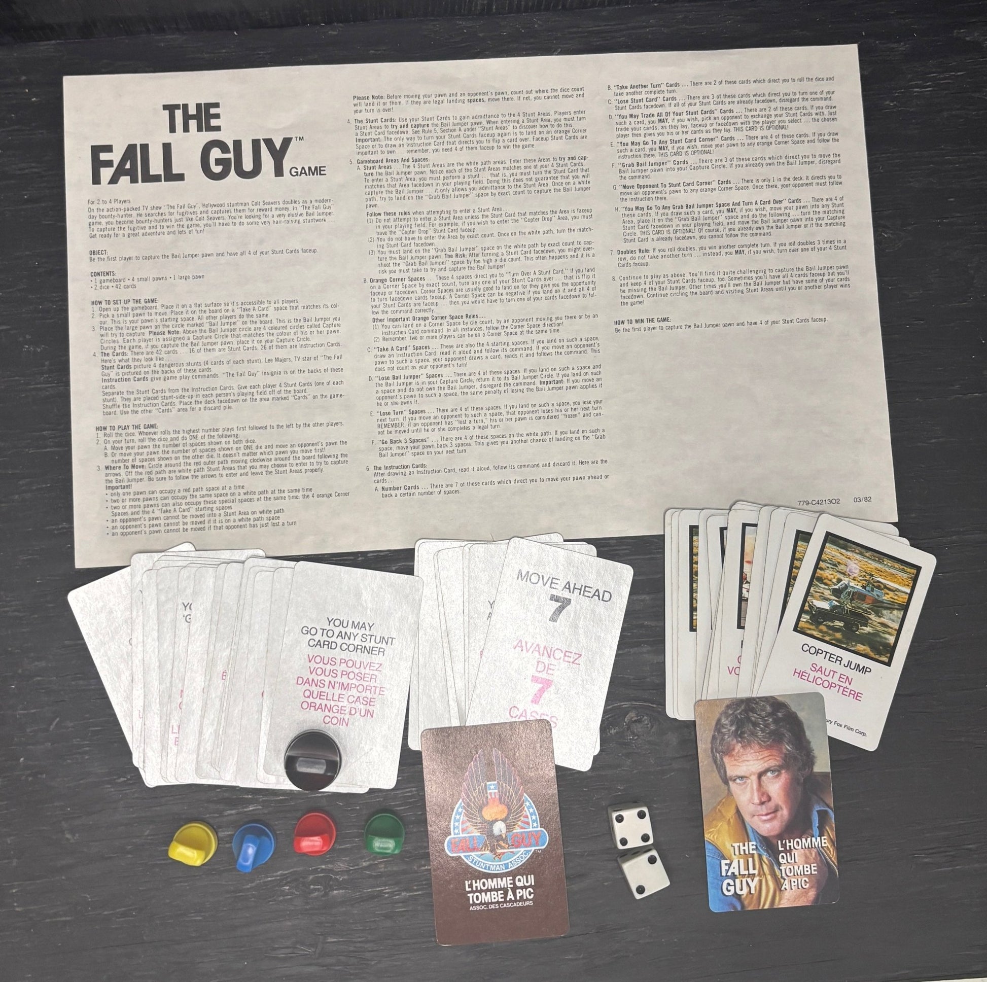 Lee Majors The Fall Guy Board Game - HLJ at HomeLee Majors The Fall Guy Board GameBoard gameMilton Bradley