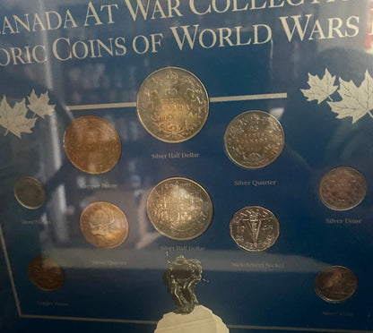 Lest We Forget Canada at War World War Coin Collection