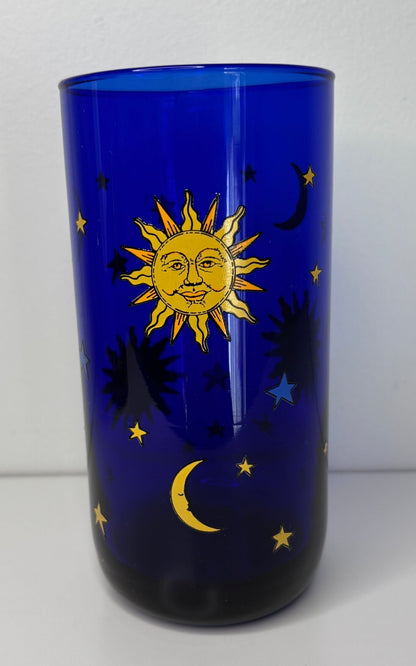 Libbey Cobalt Blue Highball Glass