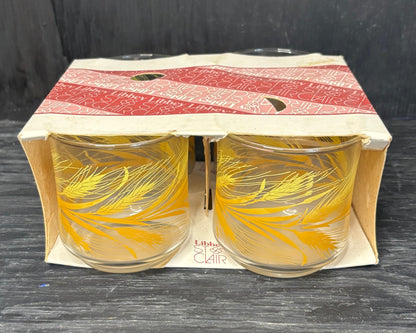 Libbey Golden Wheat Drink Glass