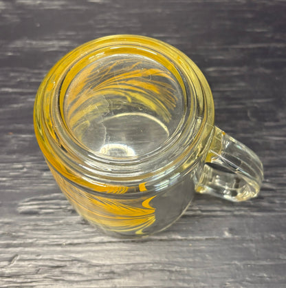 Libbey Golden Wheat Glass Coffee Mug