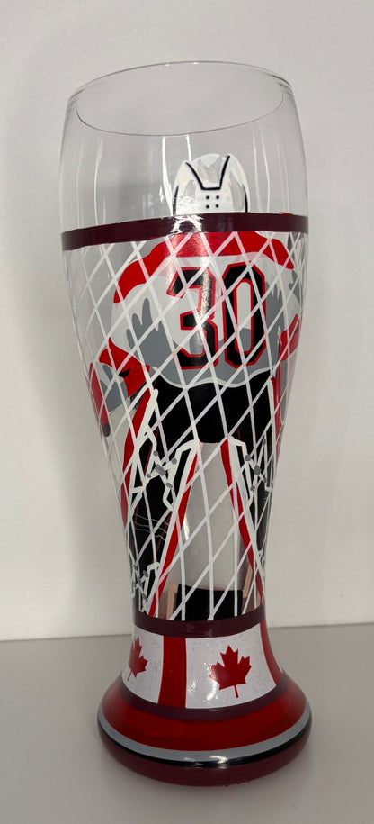 Lolita Hockey Goalie Pilsner Beer Glass