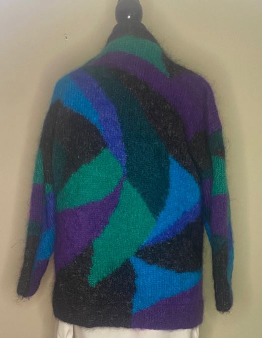 Lorraine Laban New Zealand Vintage Mohair Women’s Sweater