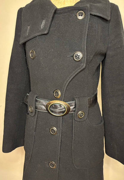 Mackage Black Women’s Wool Coat Small