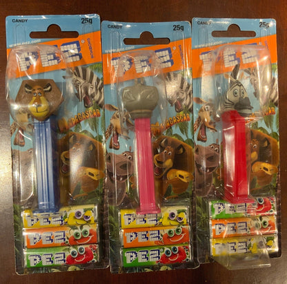Madagascar Pez Dispensers