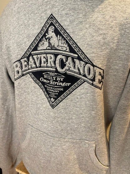 Made in Canada Beaver Canoe Vintage Hoodie