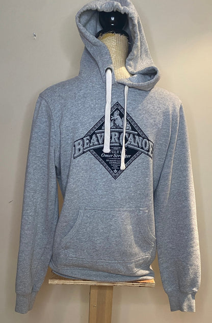 Made in Canada Beaver Canoe Vintage Hoodie Sweatshirt