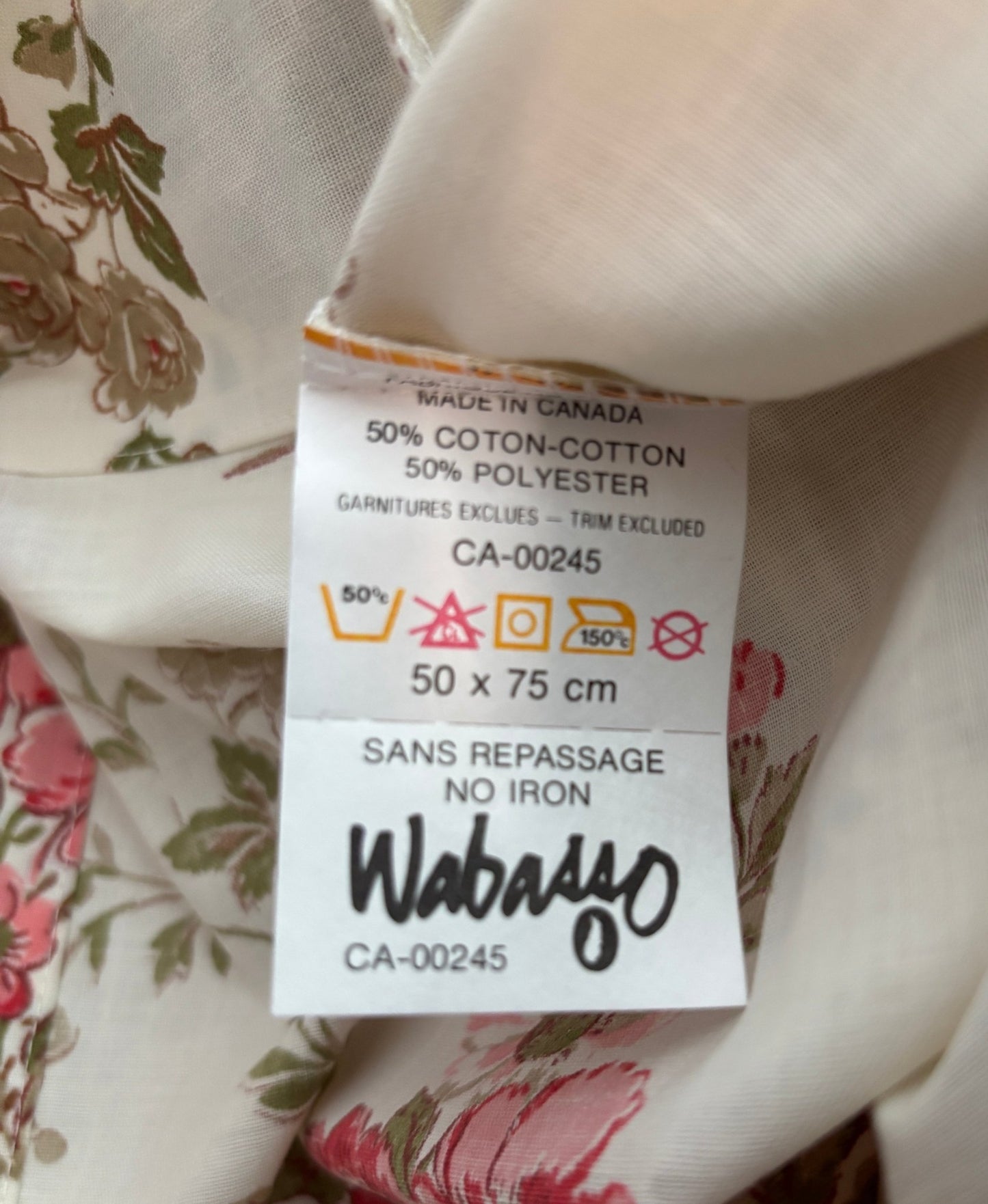 Made in Canada Wabasso Queen Pillowcases