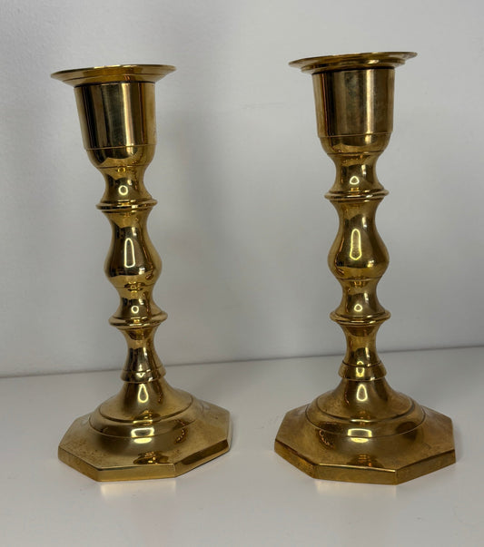 Made in India Brass Princess Candlestick Holders - HLJ at HomeMade in India Brass Princess Candlestick HoldersBrassHLJ at Home