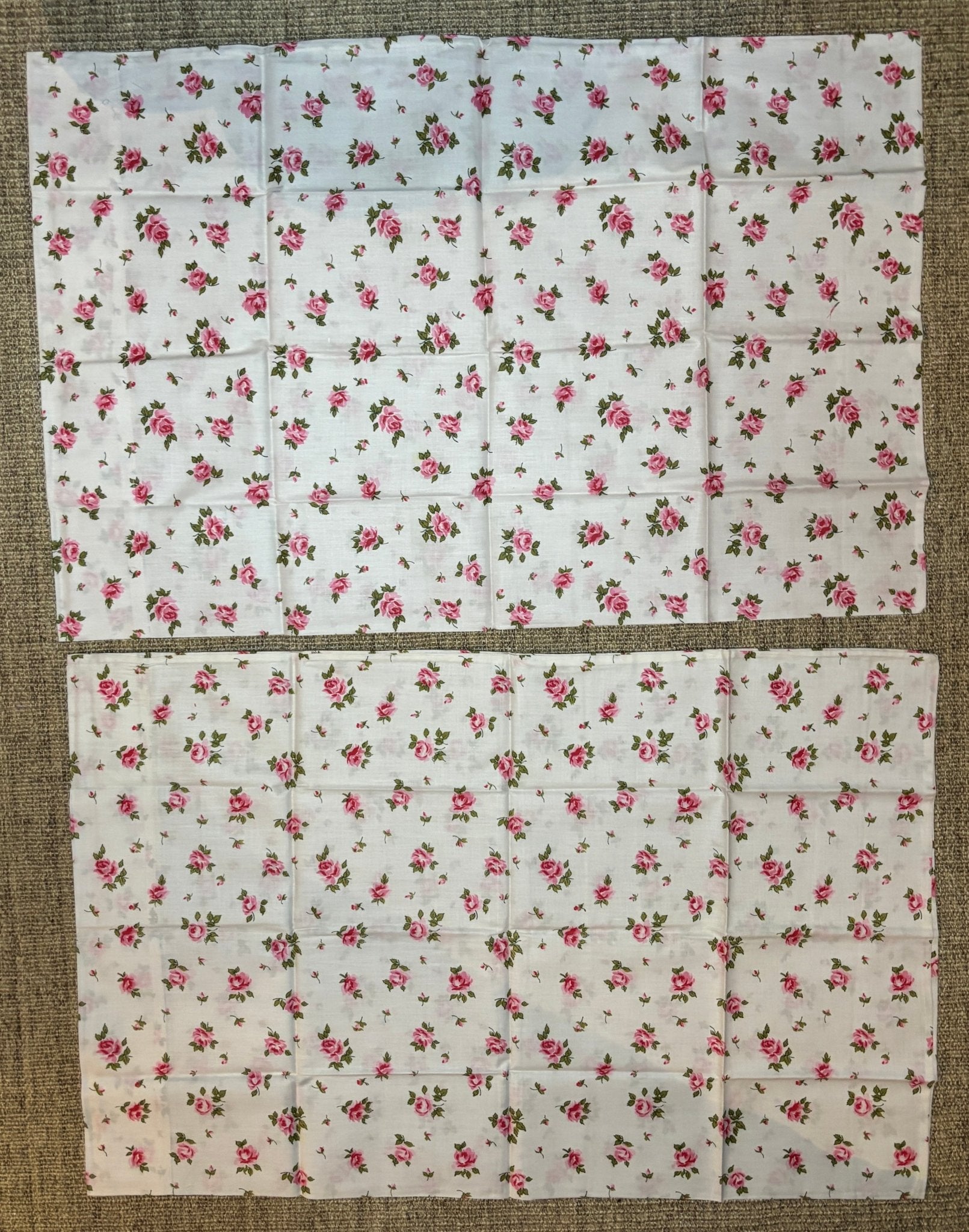 Rose Cotton Queen Pillowcases