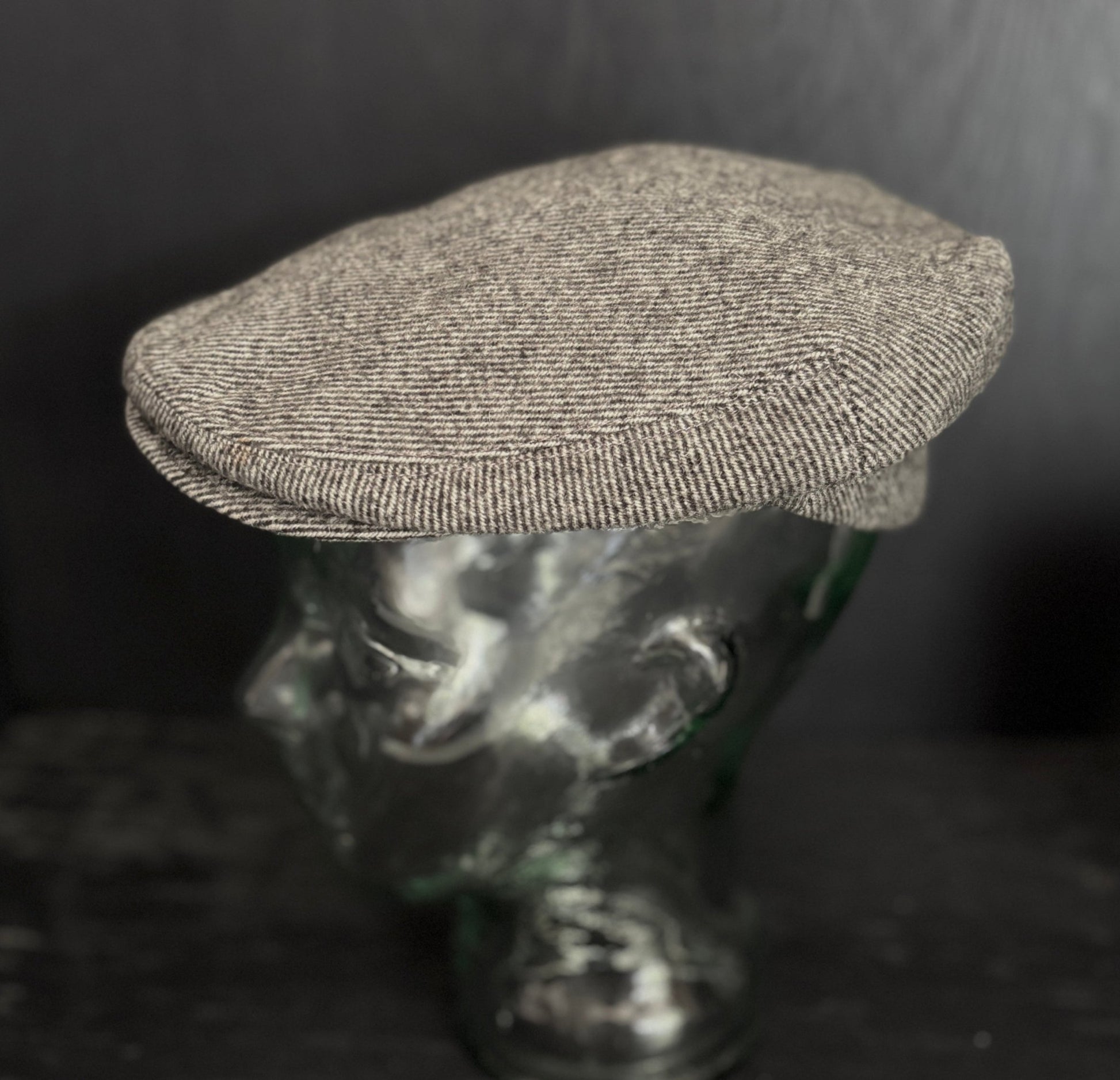 Made in Italy Original Sportswear Vintage Gray Newsboy Hat