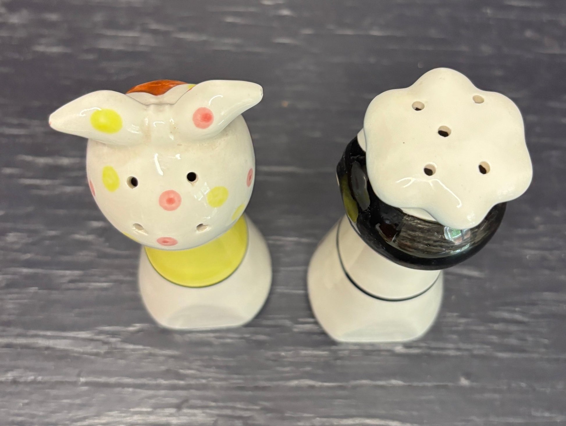 Made in Japan Chef Salt and Pepper Shakers